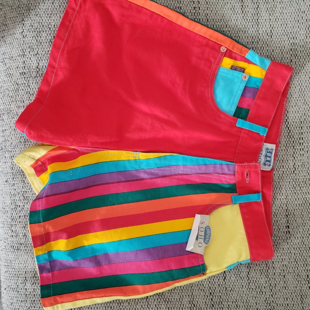 Vintage High Waisted Jean Shorts